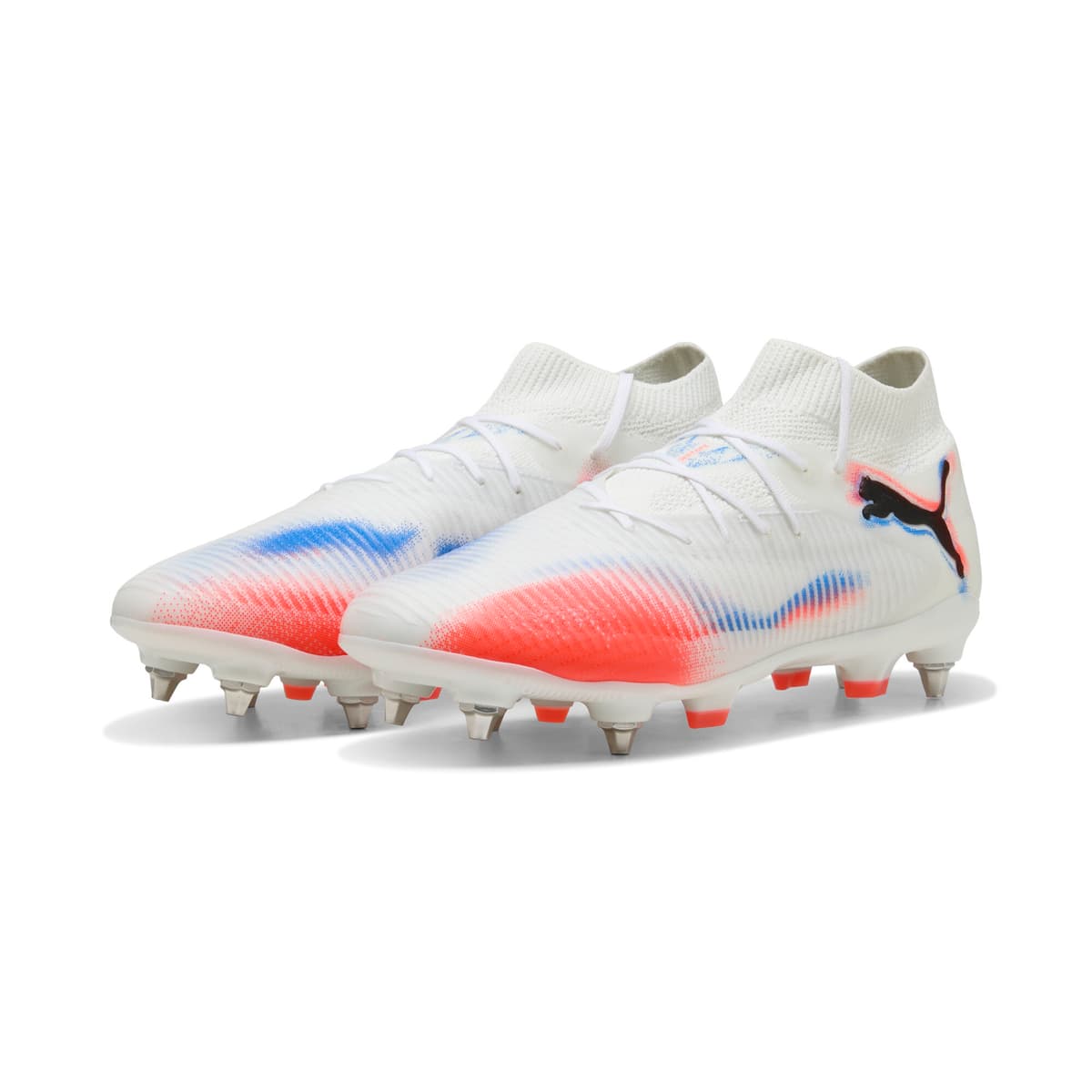 PUMA FUTURE 8 PRO MxSG voetbalschoenen uniseks, Zwart/Rood/Wit, Maat 39 thumbnail 6
