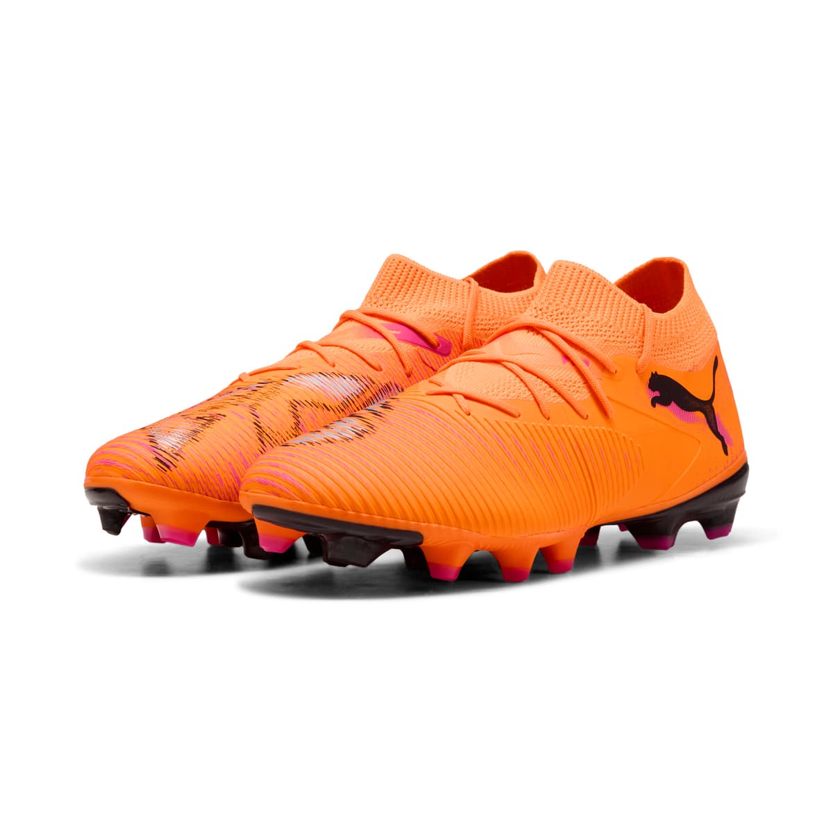 PUMA FUTURE 8 MATCH FG/AG uniseks voetbalschoenen, Zwart, Maat 41 thumbnail 6