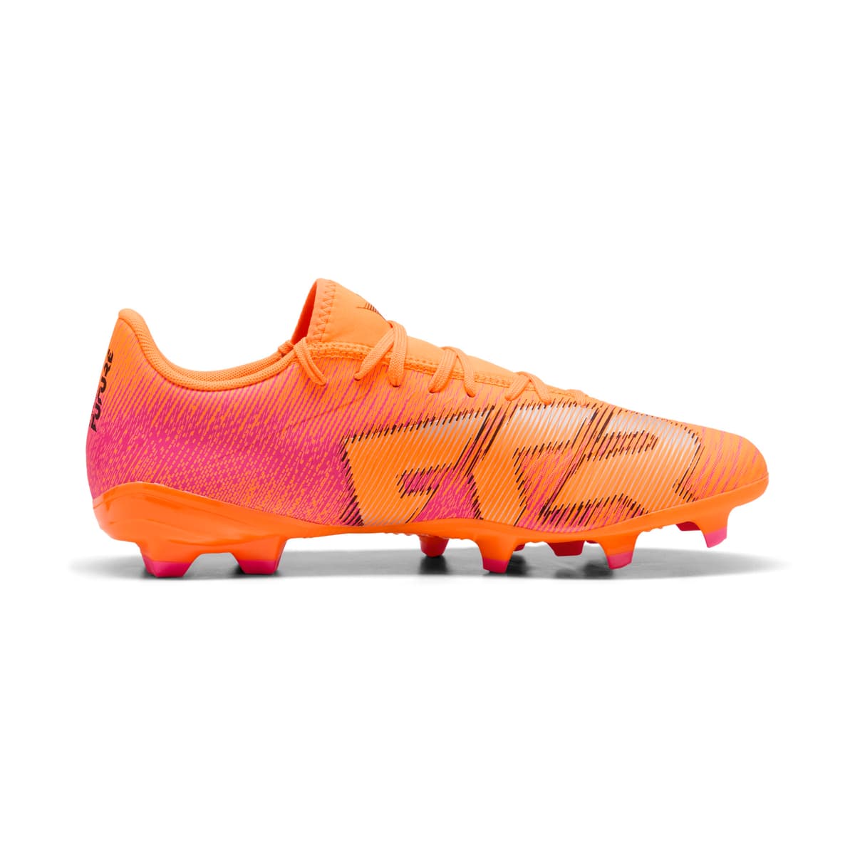 PUMA FUTURE 8 PLAY FG/AG voetbalschoenen uniseks, Zwart, Maat 39 thumbnail 3