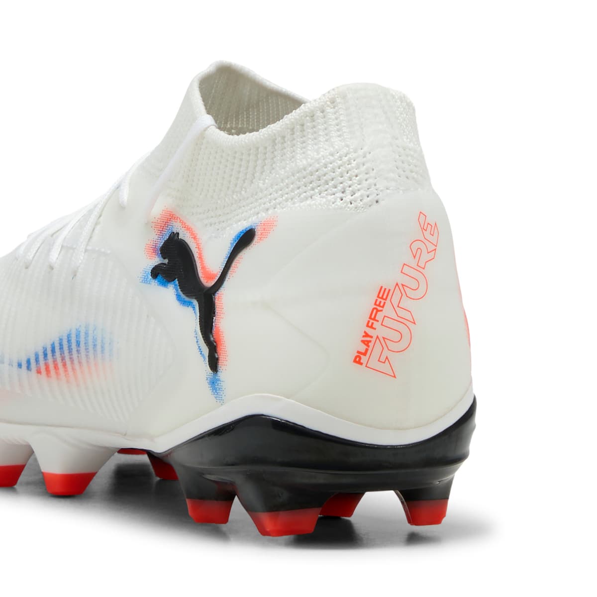PUMA FUTURE 8 PRO FG/AG voetbalschoenen voor Dames, Zwart/Rood/Wit, Maat 35,5 thumbnail 5