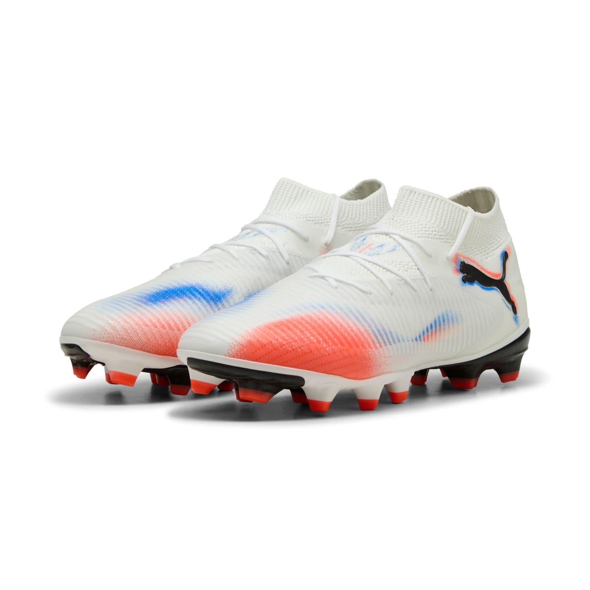 PUMA FUTURE 8 PRO FG/AG voetbalschoenen voor Dames, Zwart/Rood/Wit, Maat 35,5 thumbnail 6