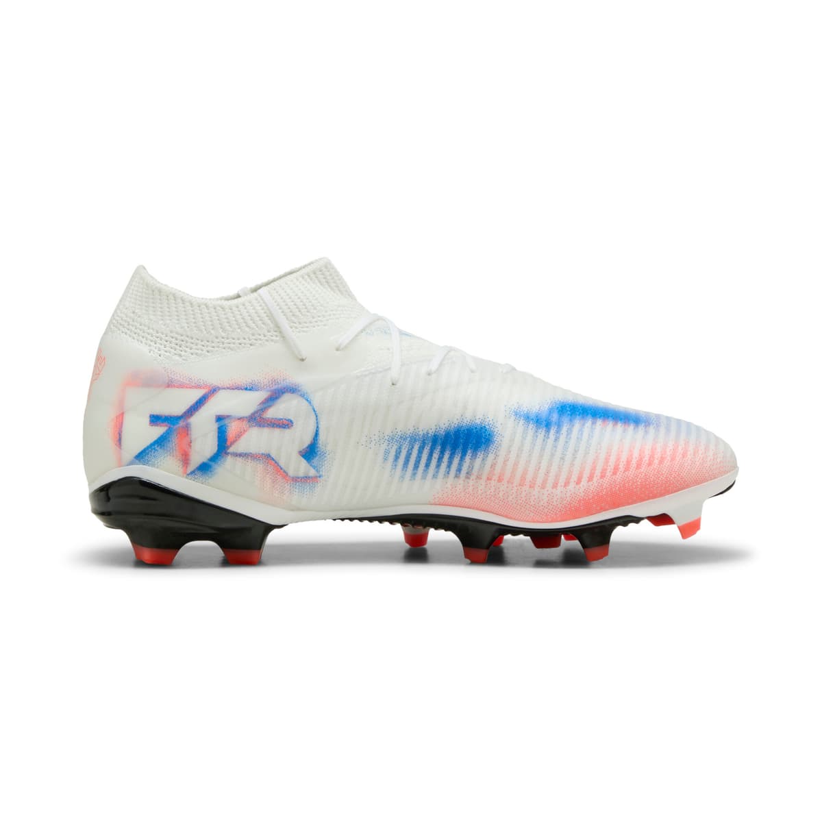 PUMA FUTURE 8 PRO FG/AG voetbalschoenen voor Dames, Zwart/Rood/Wit, Maat 35,5 thumbnail 3