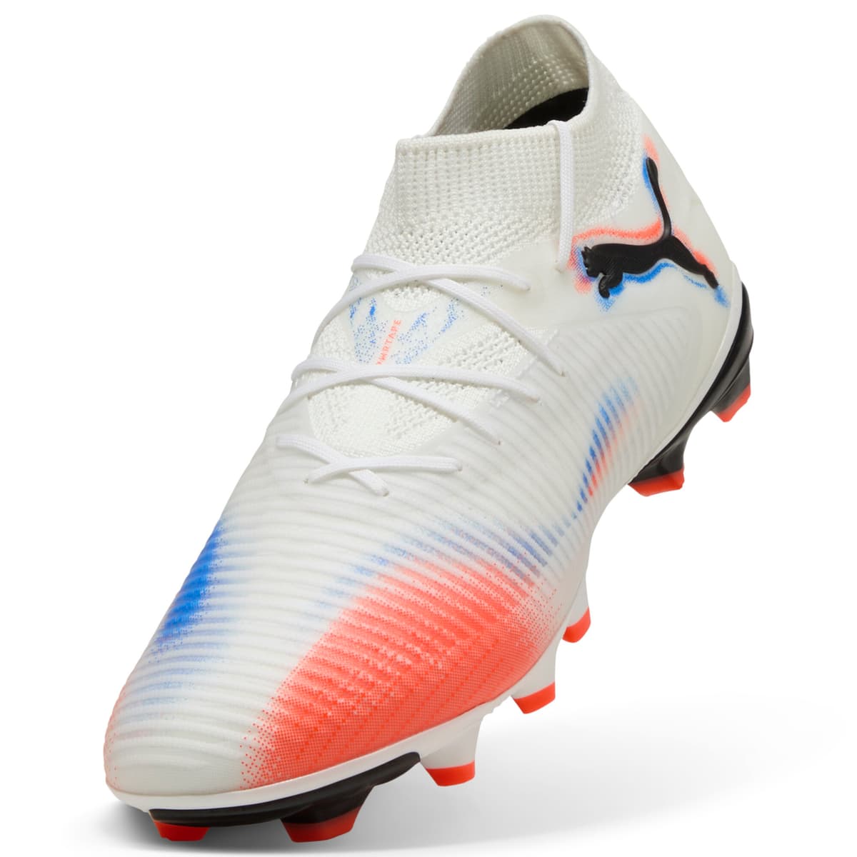 PUMA FUTURE 8 PRO FG/AG voetbalschoenen voor Dames, Zwart/Rood/Wit, Maat 35,5 thumbnail 2