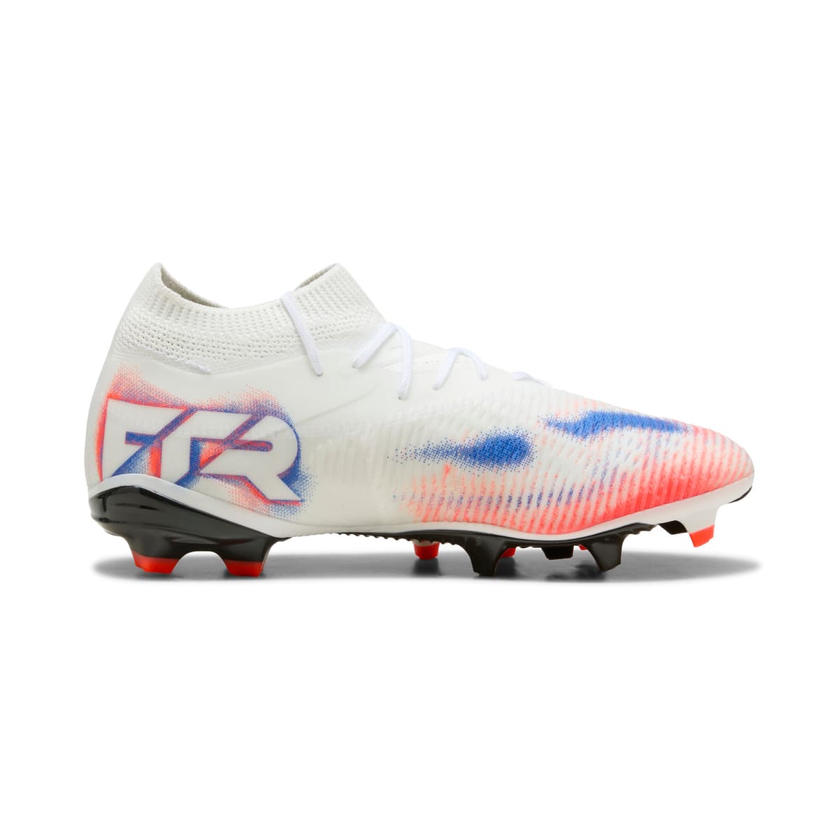 PUMA FUTURE 8 MATCH FG/AG voetbalschoenen voor Dames, Zwart/Rood/Wit, Maat 38,5 thumbnail 3