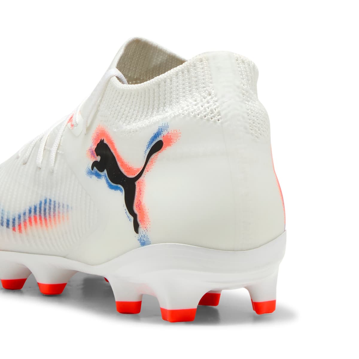 PUMA FUTURE 8 PRO FG/AG voetbalschoenen, Zwart/Rood/Wit, Maat 37,5 thumbnail 5