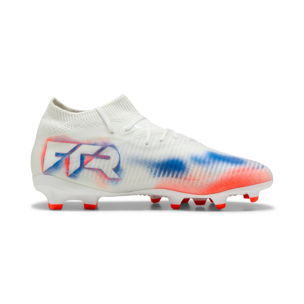 PUMA FUTURE 8 PRO FG/AG voetbalschoenen, Zwart/Rood/Wit, Maat 37,5 thumbnail 3