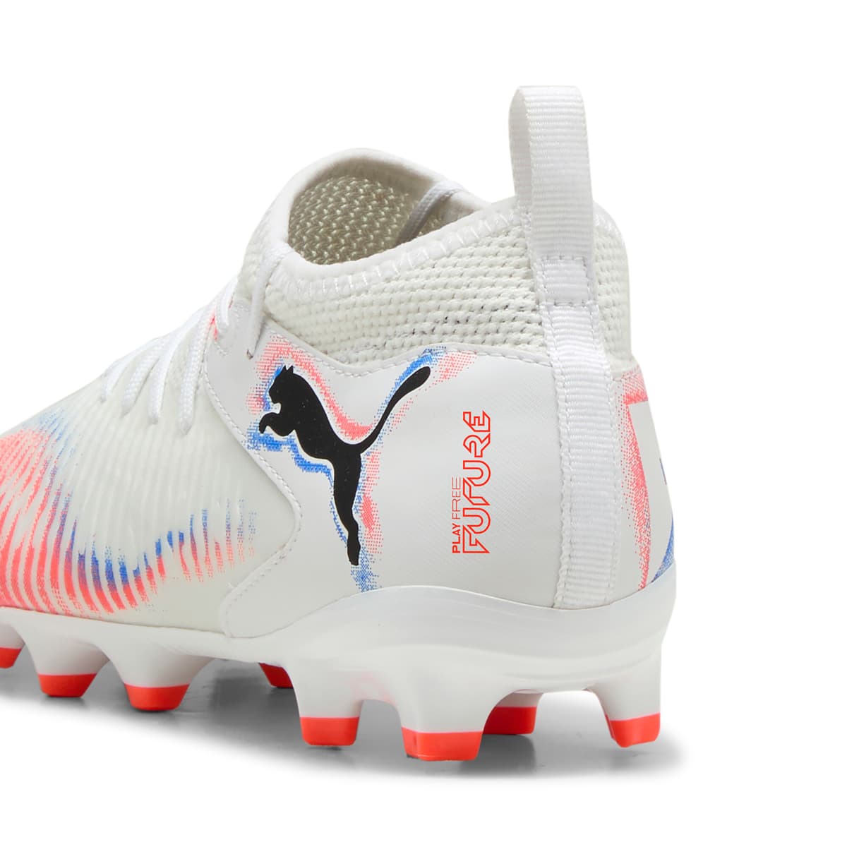 PUMA FUTURE 8 MATCH FG/AG voetbalschoenen, Zwart/Rood/Wit, Maat 37 thumbnail 5