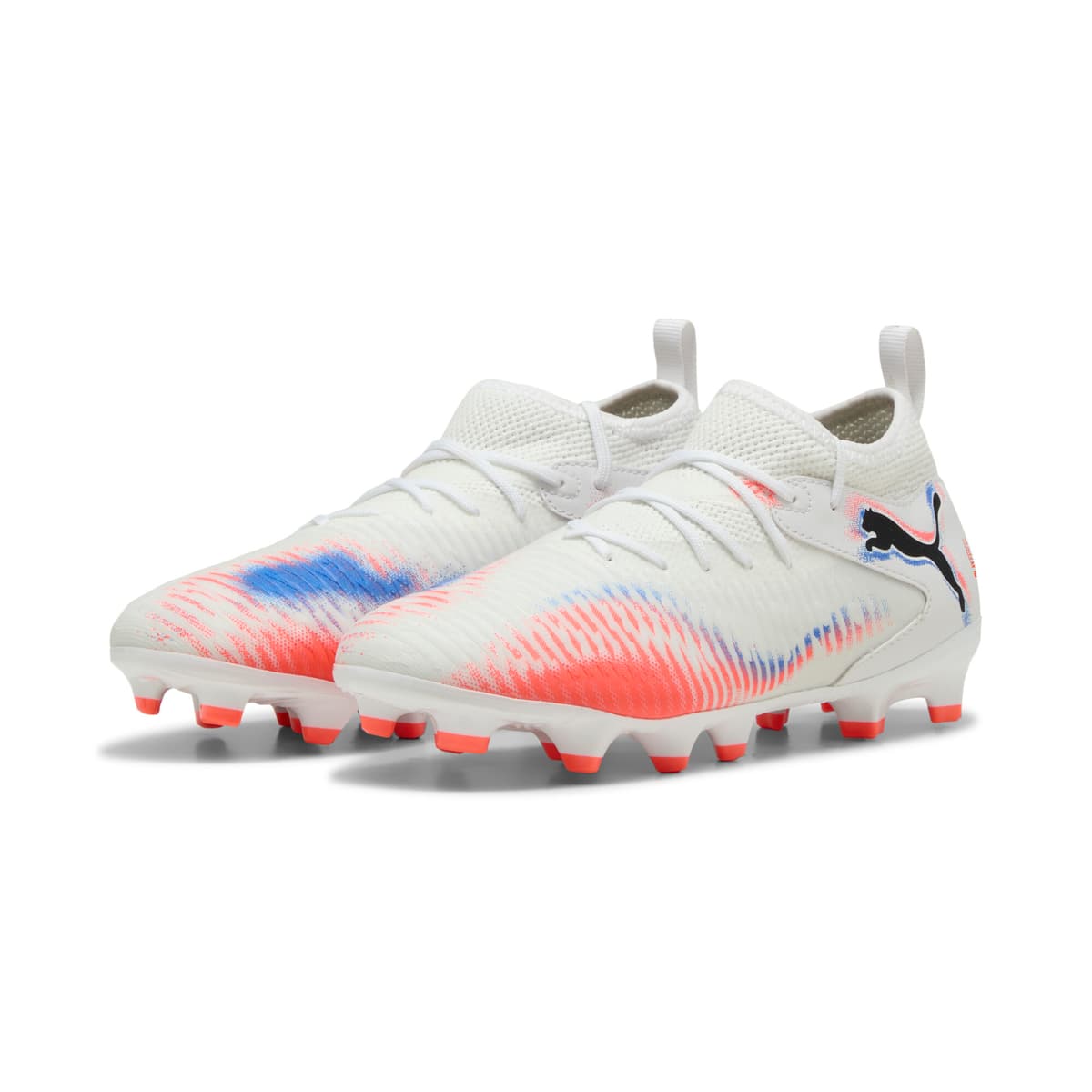 PUMA FUTURE 8 MATCH FG/AG voetbalschoenen, Zwart/Rood/Wit, Maat 37 thumbnail 6