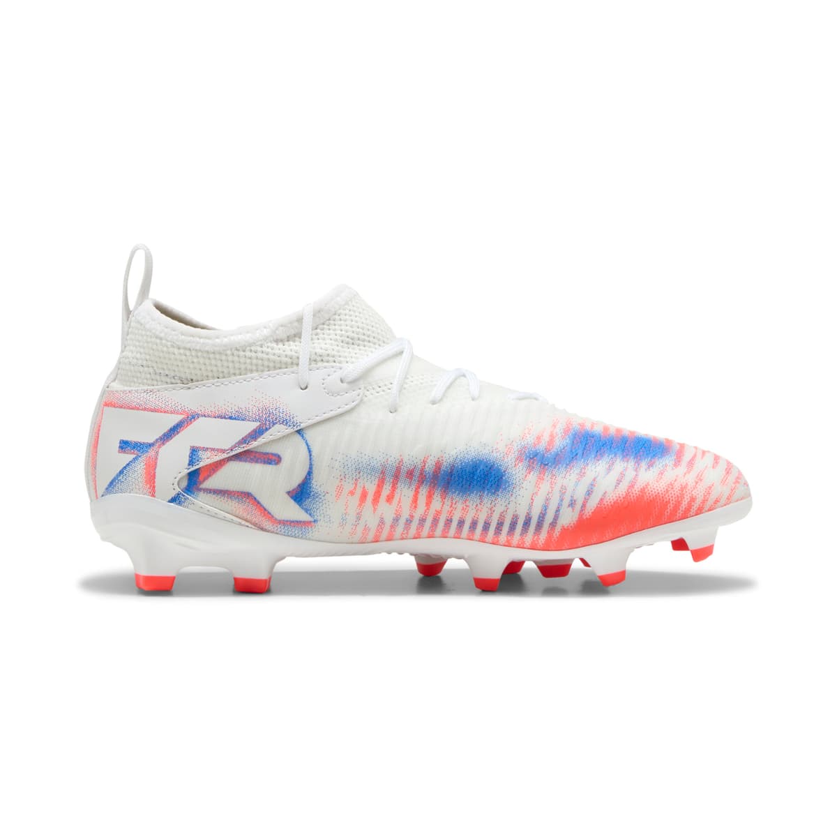 PUMA FUTURE 8 MATCH FG/AG voetbalschoenen, Zwart/Rood/Wit, Maat 37 thumbnail 3