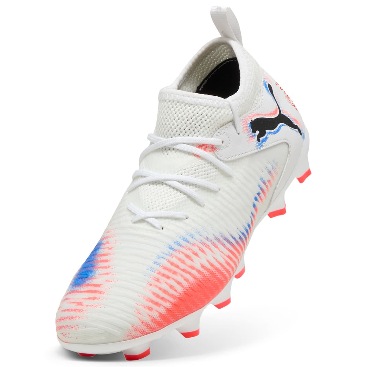 PUMA FUTURE 8 MATCH FG/AG voetbalschoenen, Zwart/Rood/Wit, Maat 37 thumbnail 2