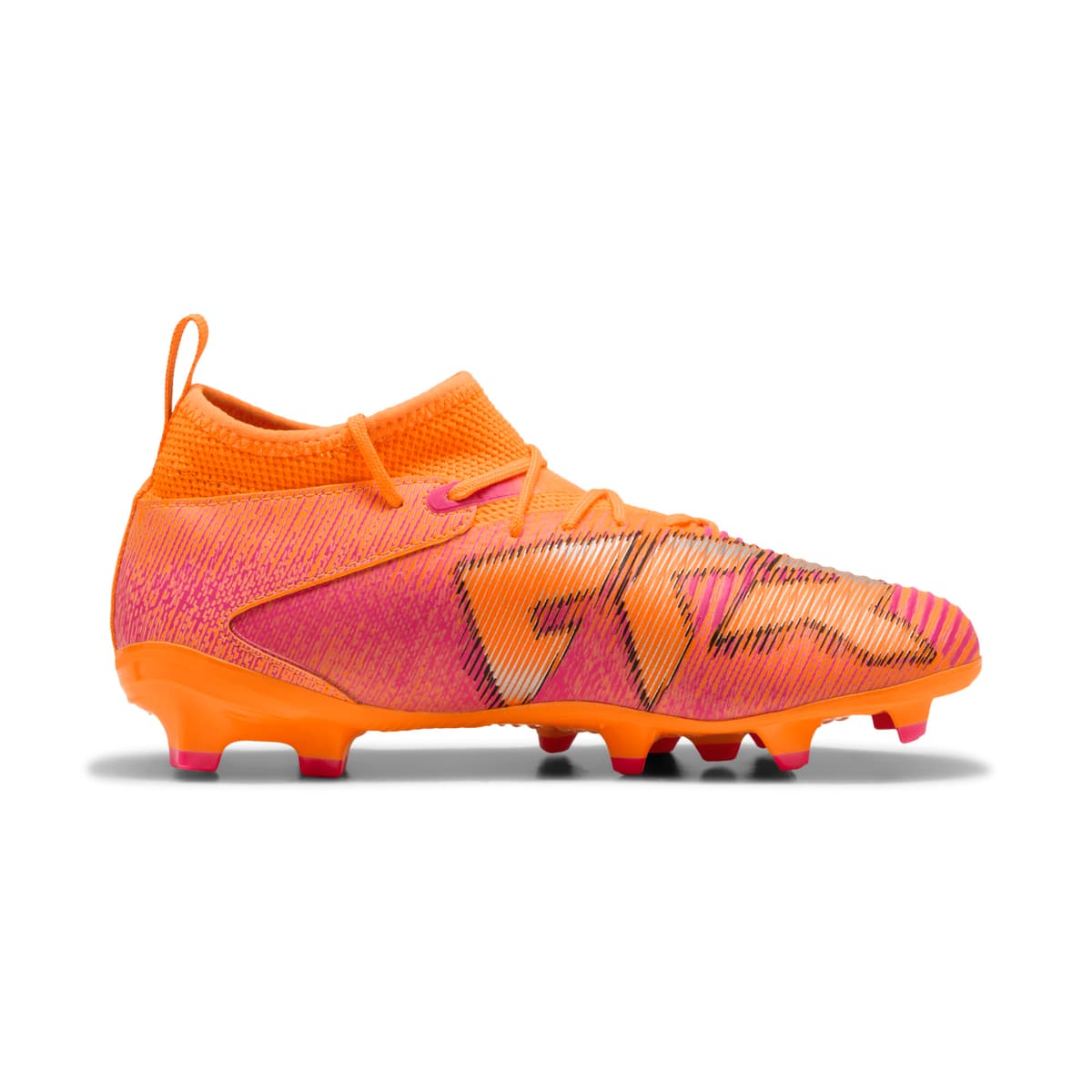 PUMA FUTURE 8 MATCH FG/AG voetbalschoenen, Zwart, Maat 34 thumbnail 3