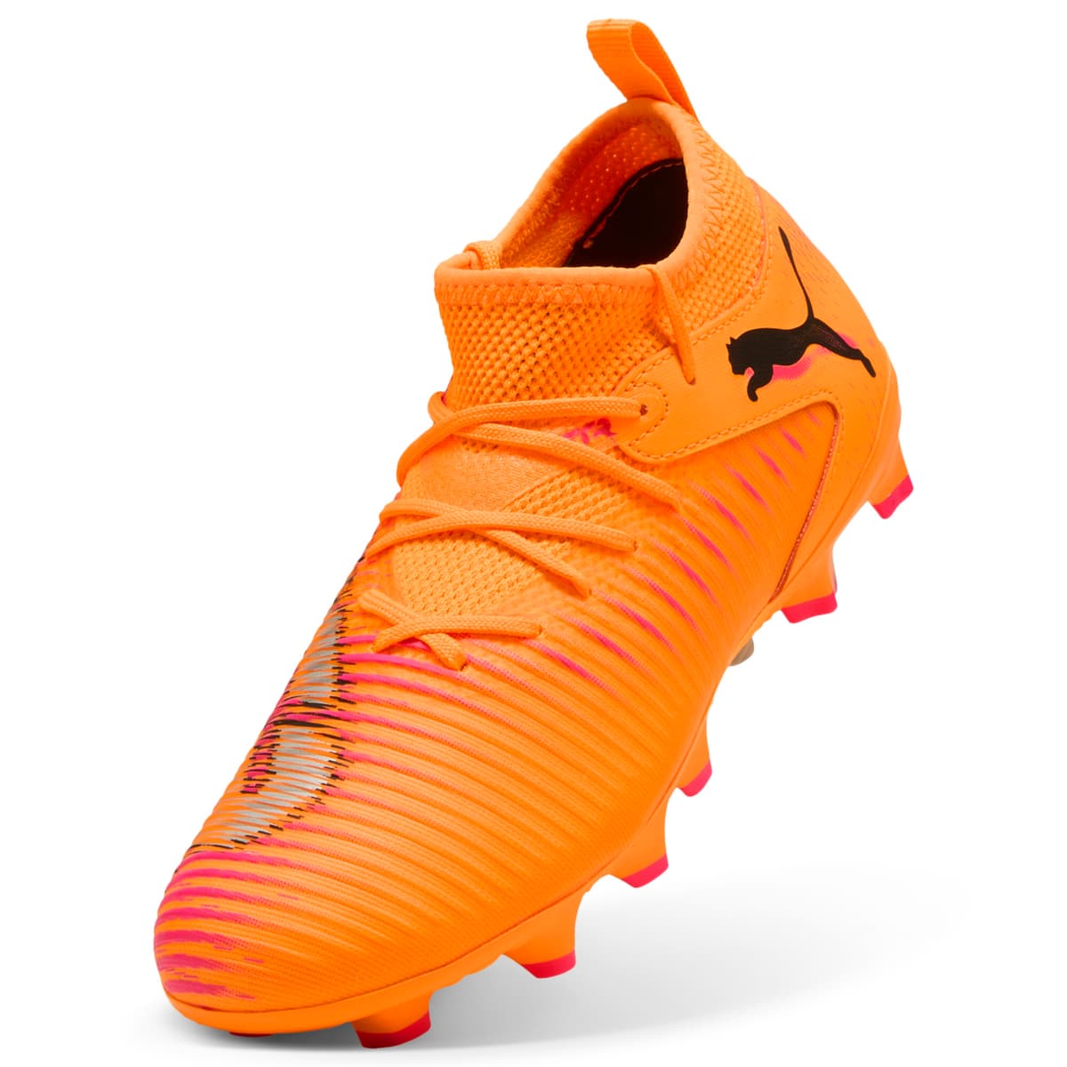 PUMA FUTURE 8 MATCH FG/AG voetbalschoenen, Zwart, Maat 34 thumbnail 2