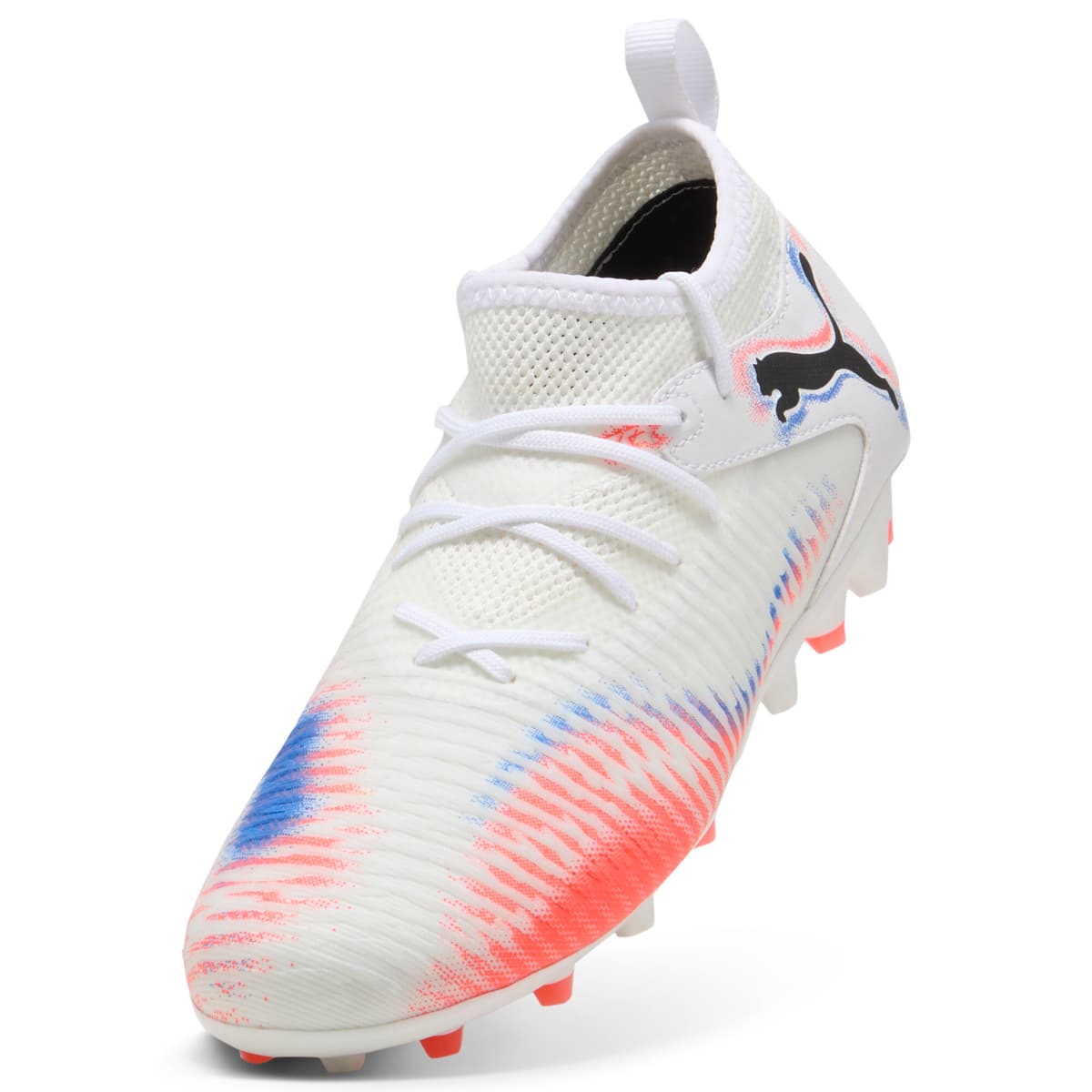 PUMA FUTURE 8 MATCH MG voetbalschoenen, Zwart/Rood/Wit, Maat 33 thumbnail 2