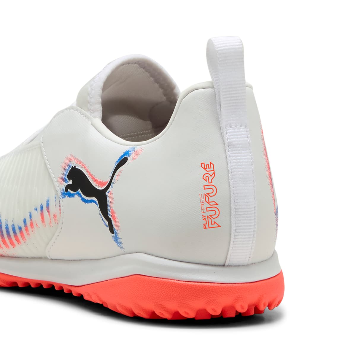 PUMA FUTURE 8 MATCH TT halfhoge voetbalschoenen zonder veters, Zwart/Rood/Wit, Maat 36 thumbnail 5