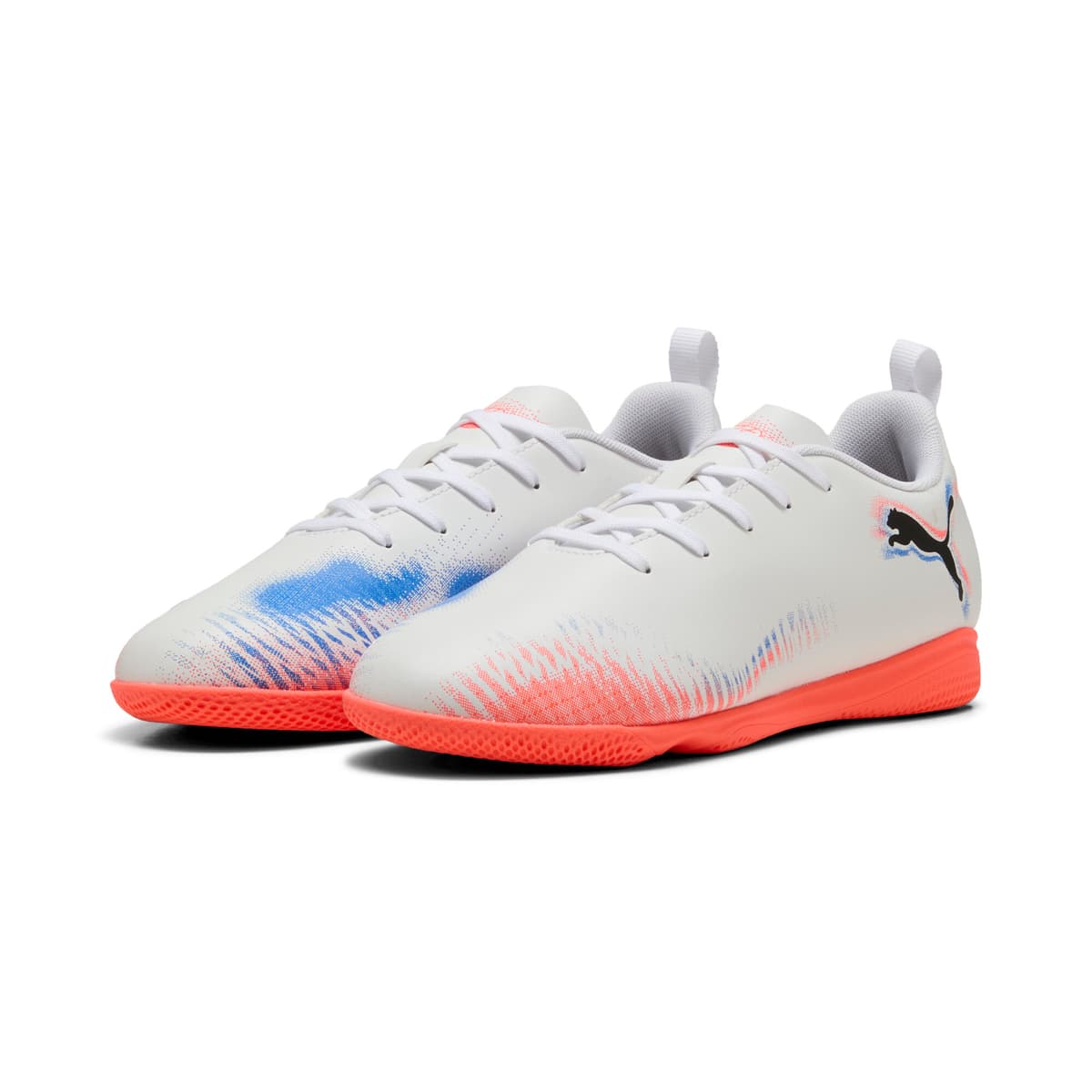PUMA FUTURE 8 PLAY futsalschoenen, Zwart/Rood/Wit, Maat 37,5 thumbnail 6