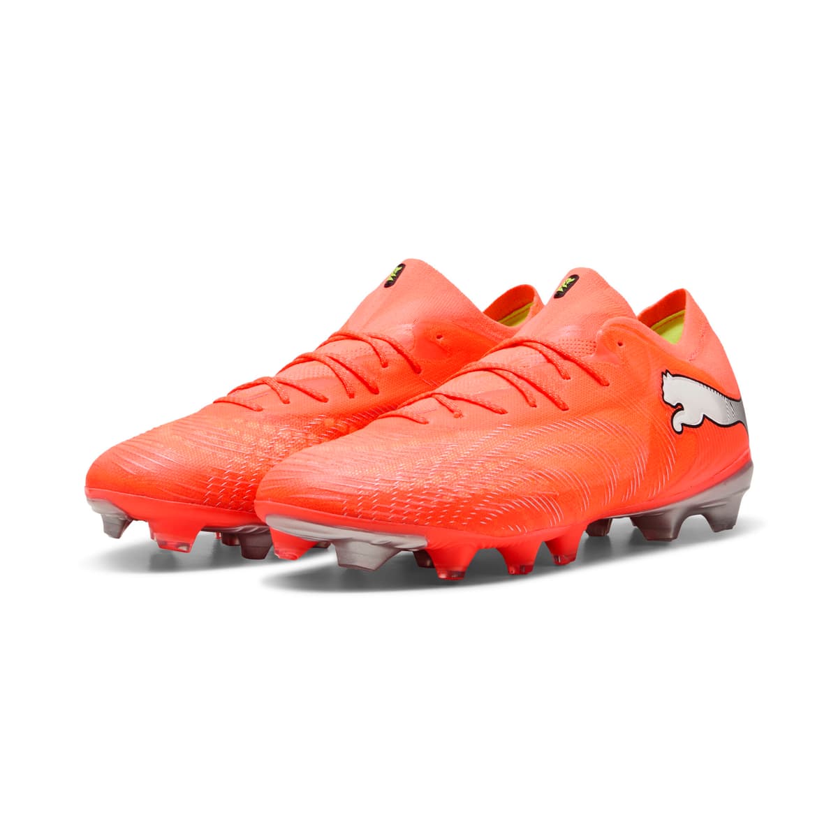 PUMA FUTURE 9 FUSION FG/AG uniseks voetbalschoenen, Zwart/Rood/Wit, Maat 47 thumbnail 6