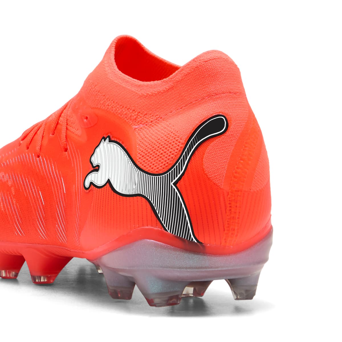 PUMA FUTURE 9 PRO FG/AG voetbalschoenen voor Dames, Zwart/Rood/Wit, Maat 40,5 thumbnail 5