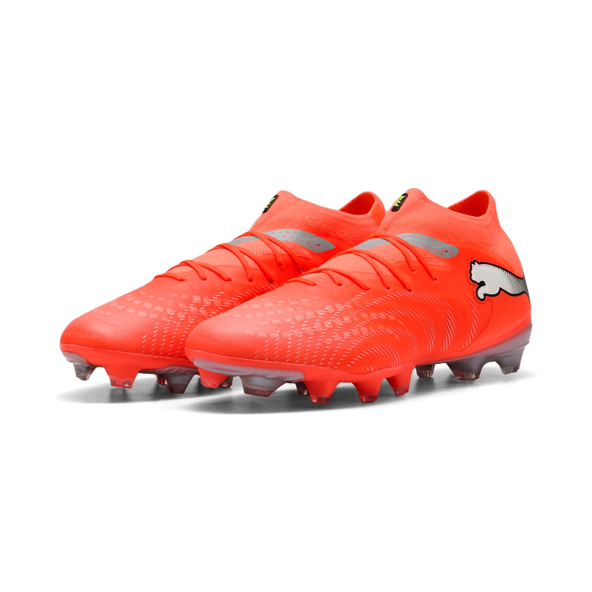 PUMA FUTURE 9 PRO FG/AG voetbalschoenen voor Dames, Zwart/Rood/Wit, Maat 40,5 thumbnail 6