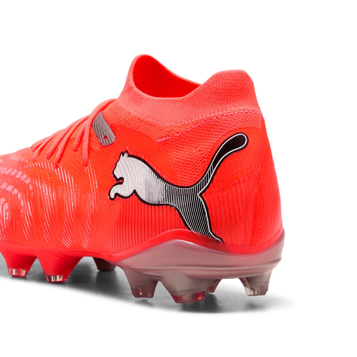 PUMA FUTURE 9 MATCH FUSION FG/AG voetbalschoenen voor Dames, Zwart/Rood/Wit, Maat 41 thumbnail 5