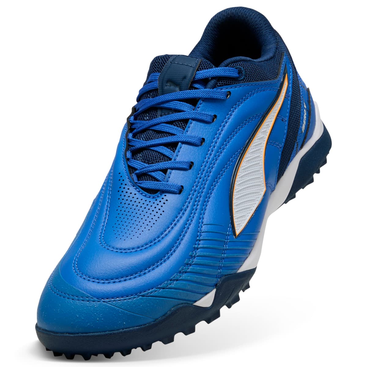 PUMA IBERO TT uniseks futsalschoenen, Blauw/Wit, Maat 45 thumbnail 2