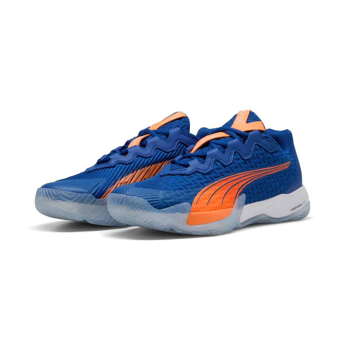 PUMA NOVA Elite Momo GonzÃ¡lez Padel schoenen uniseks, Blauw/Wit, Maat 39 thumbnail 6
