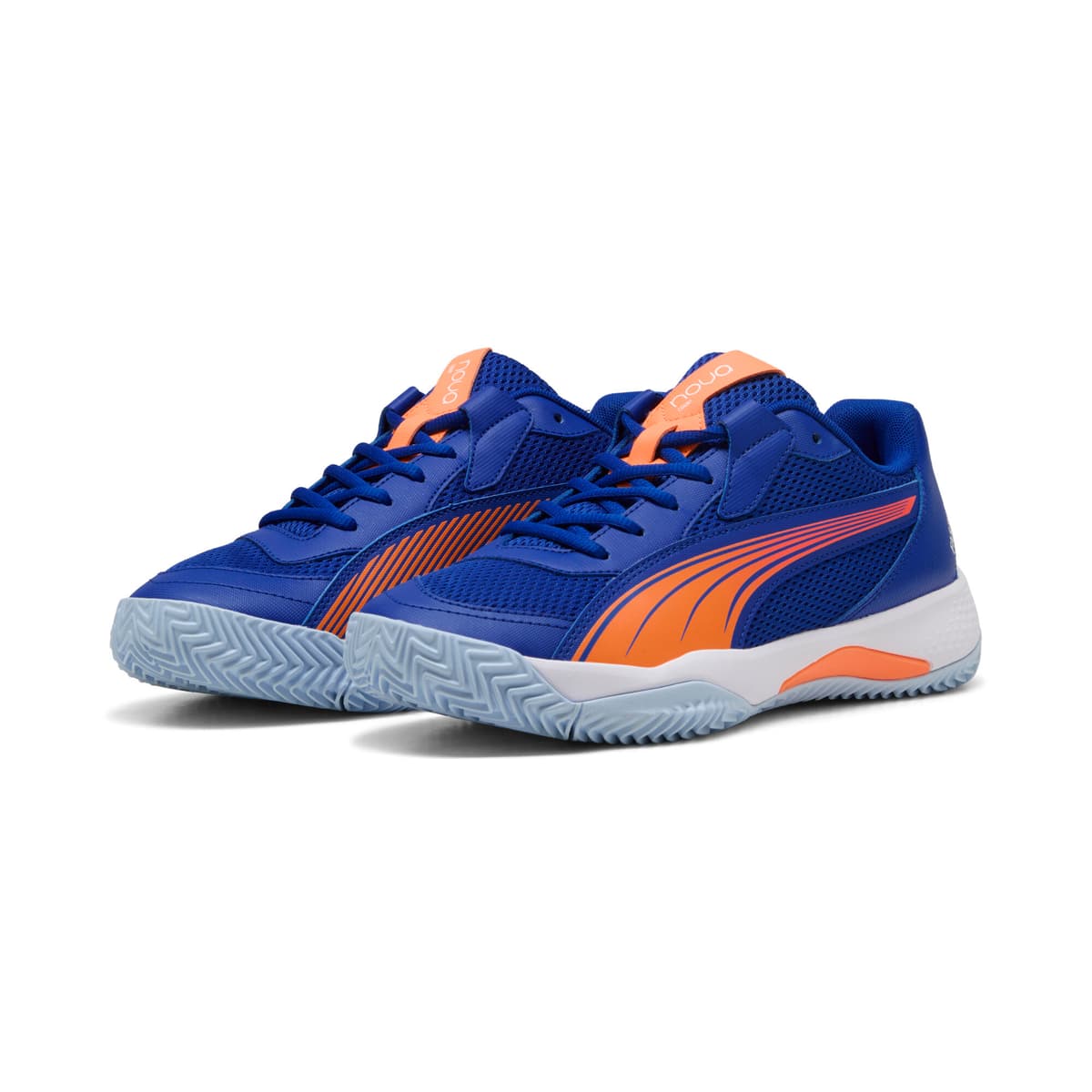 PUMA NOVA Court Momo GonzÃ¡lez padelschoenen uniseks, Blauw/Wit, Maat 40,5 thumbnail 6