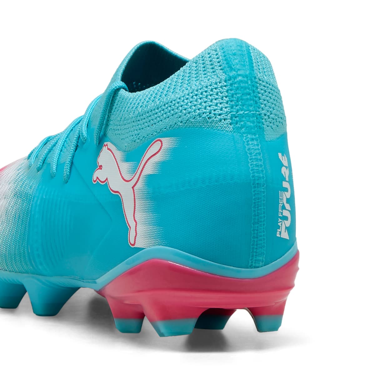 PUMA FUTURE 8 MATCH RE-CHARGE FG/AG uniseks voetbalschoenen, Blauw/Roze/Wit, Maat 42,5 thumbnail 5