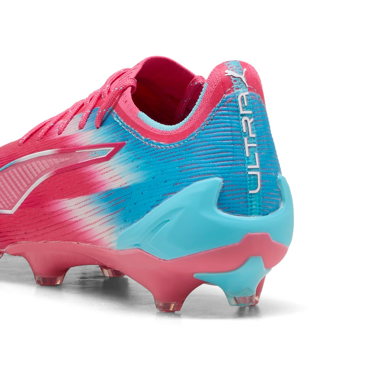 PUMA ULTRA 6 ULTIMATE RE-CHARGE FG uniseks voetbalschoenen, Blauw/Roze, Maat 43 thumbnail 6