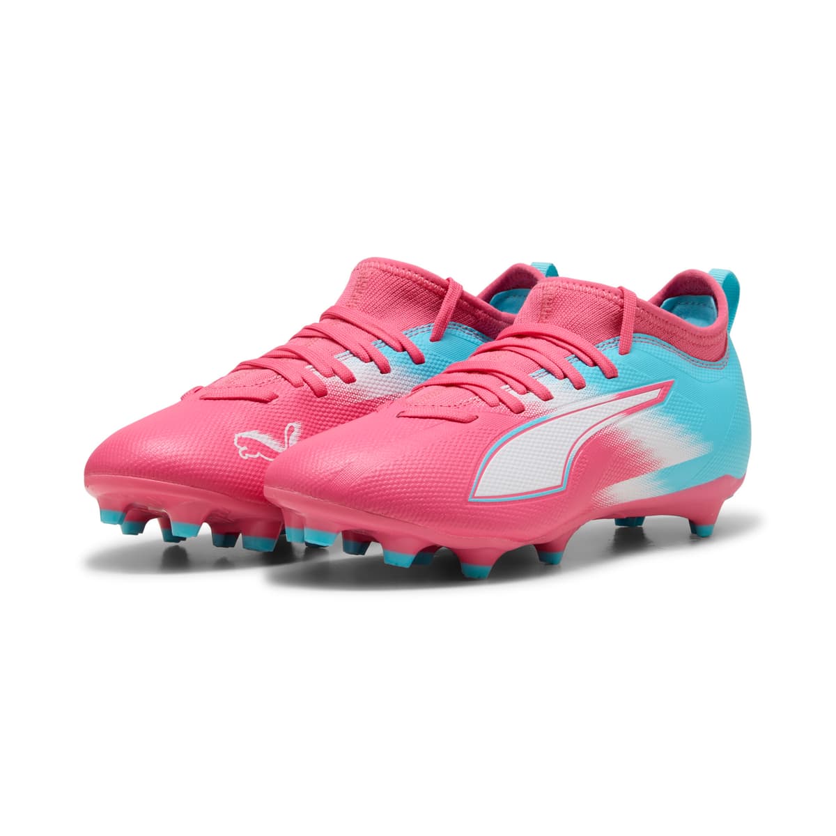PUMA ULTRA 6 MATCH RE-CHARGE FG/AG voetbalschoenen, Blauw/Roze, Maat 37 thumbnail 6