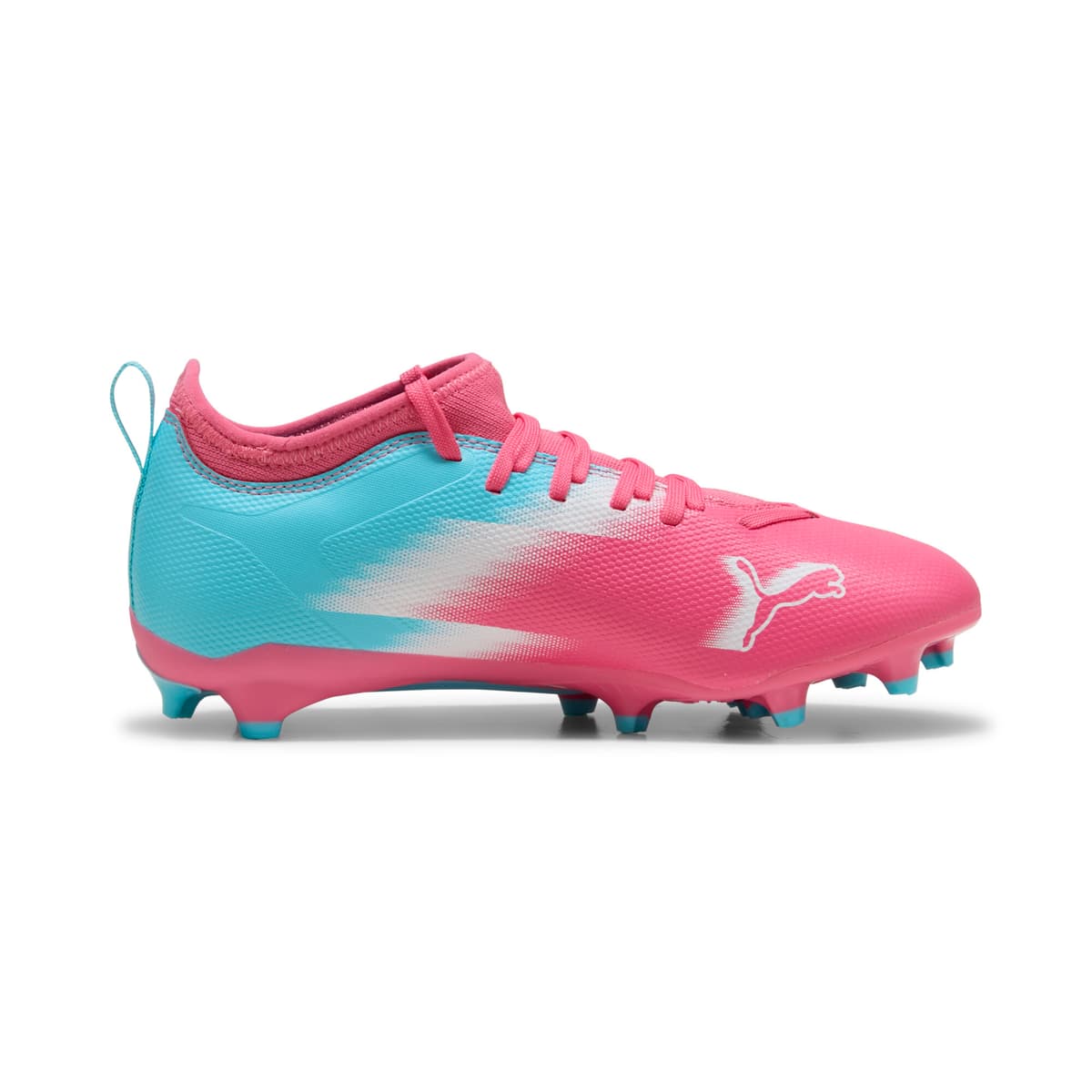 PUMA ULTRA 6 MATCH RE-CHARGE FG/AG voetbalschoenen, Blauw/Roze, Maat 37 thumbnail 3