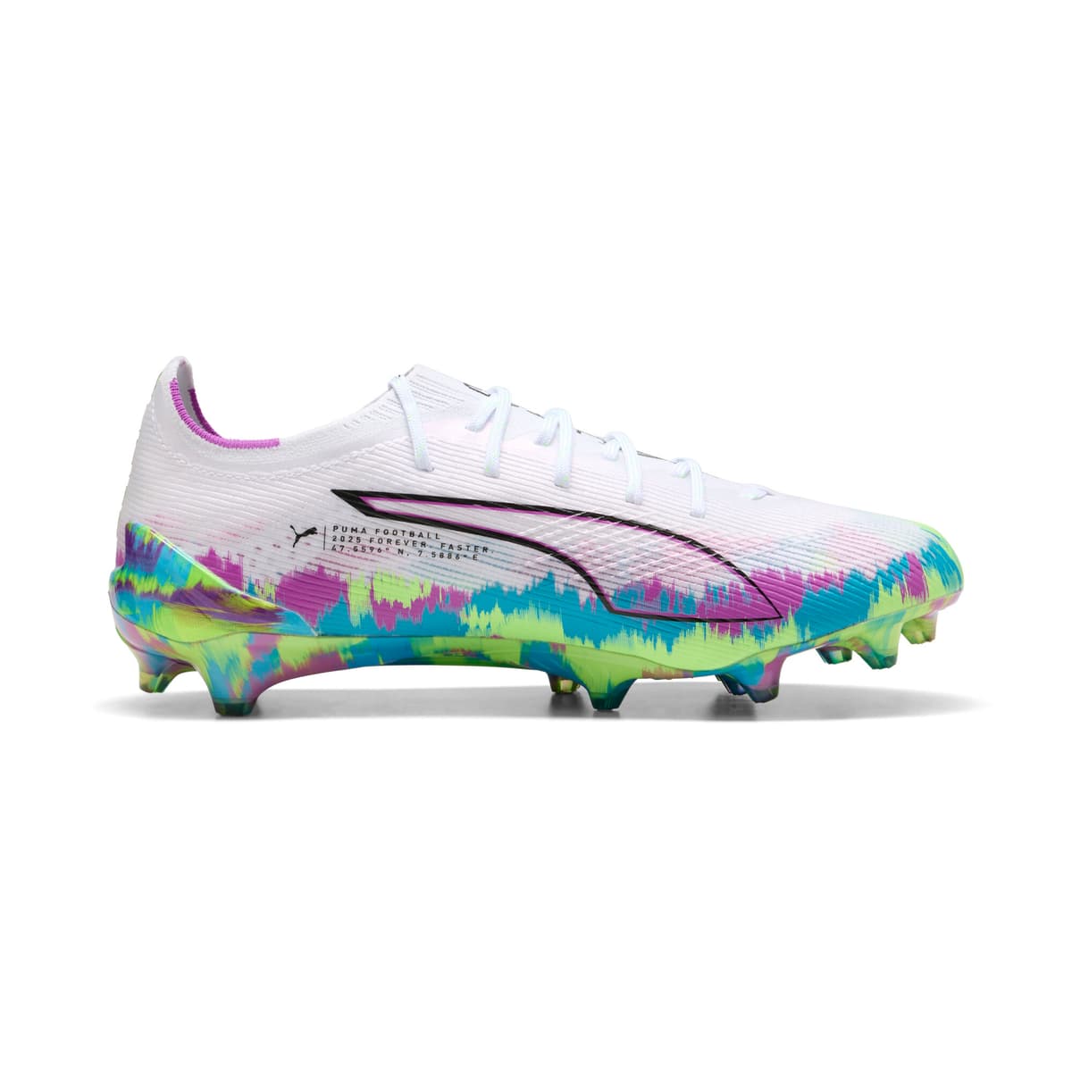 PUMA ULTRA 6 ULTIMATE Brilliance FG voetbalschoenen voor Dames, Wit, Maat 41 thumbnail 4