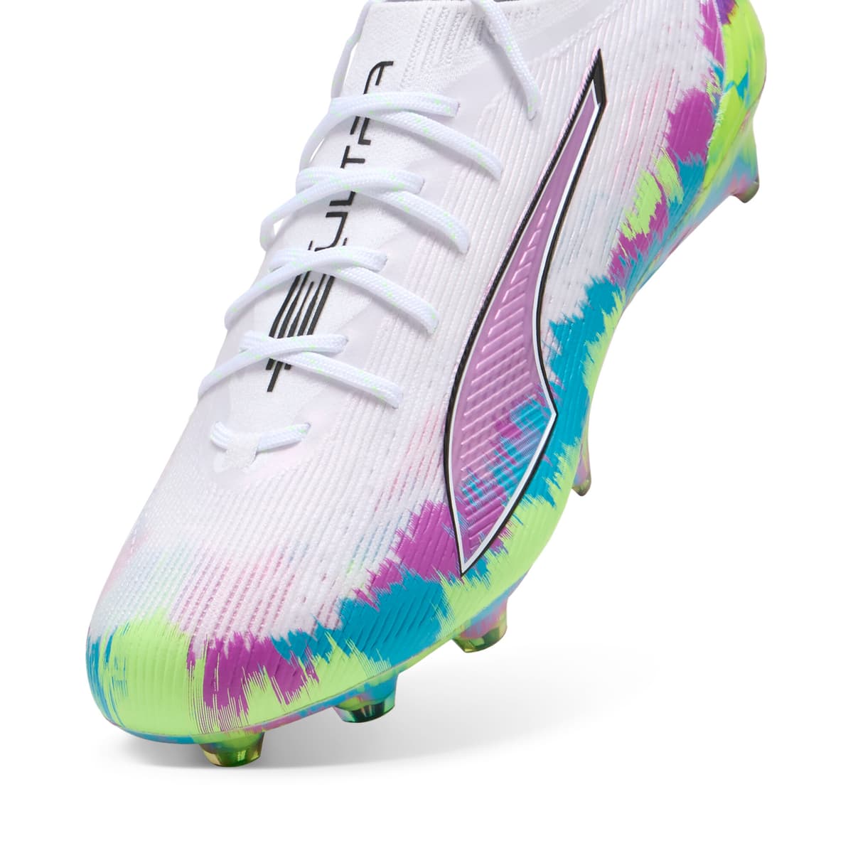 PUMA ULTRA 6 ULTIMATE Brilliance FG voetbalschoenen voor Dames, Wit, Maat 41 thumbnail 3