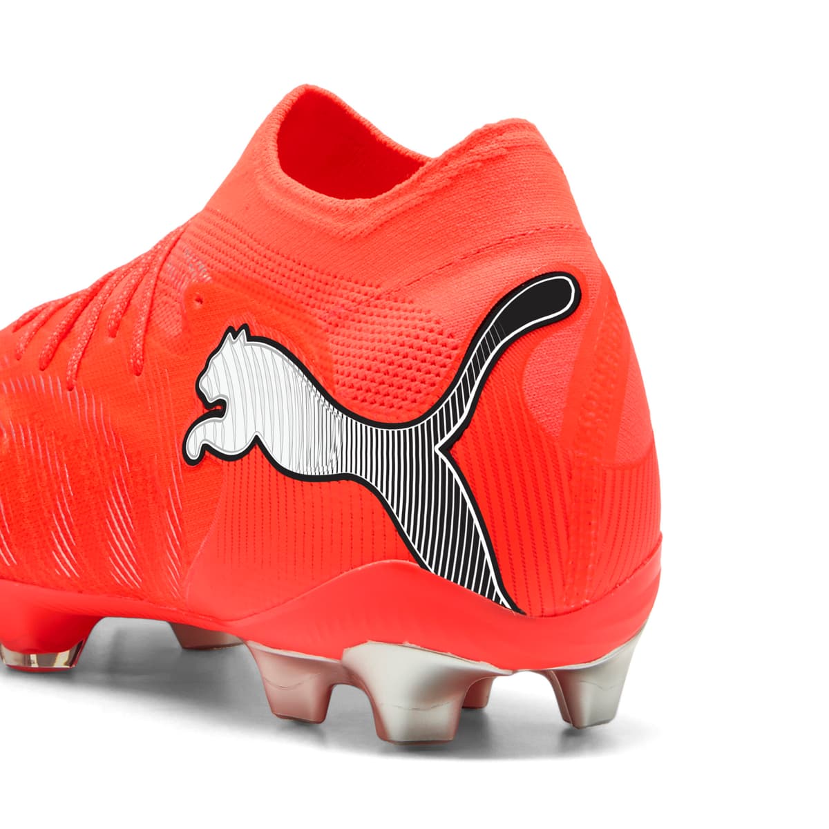 PUMA FUTURE 9 ULTIMATE FG uniseks voetbalschoenen, Zwart/Rood/Wit, Maat 38,5 thumbnail 6