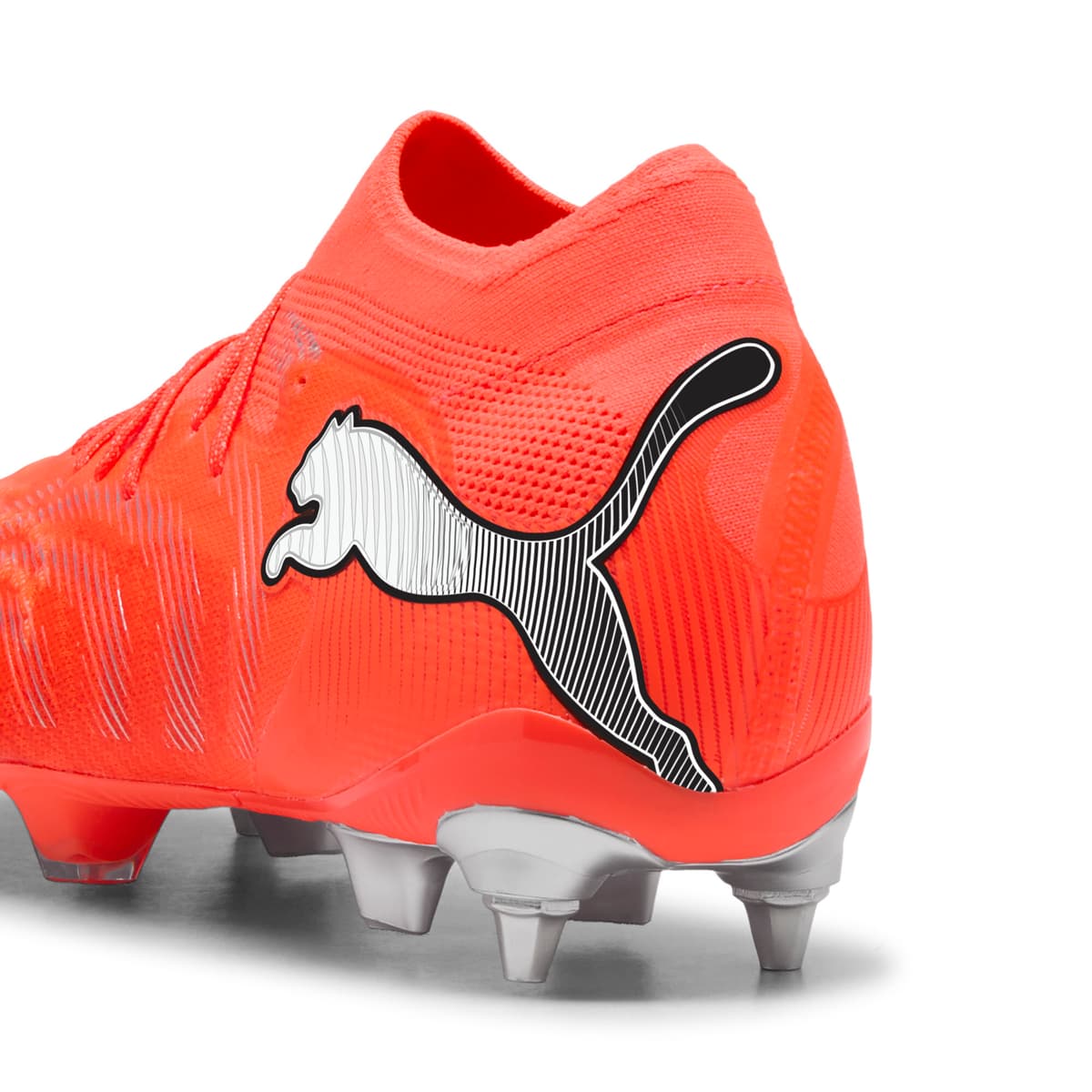 PUMA FUTURE 9 ULTIMATE MxSG uniseks voetbalschoenen, Zwart/Rood/Wit, Maat 44 thumbnail 5