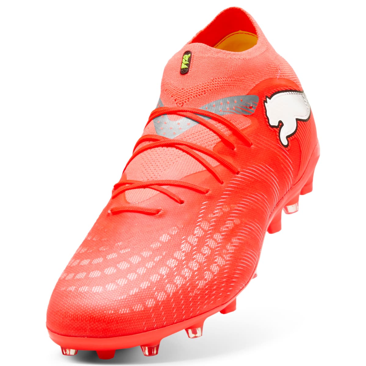 PUMA FUTURE 9 PRO MG uniseks voetbalschoenen, Zwart/Rood/Wit, Maat 44,5 thumbnail 2