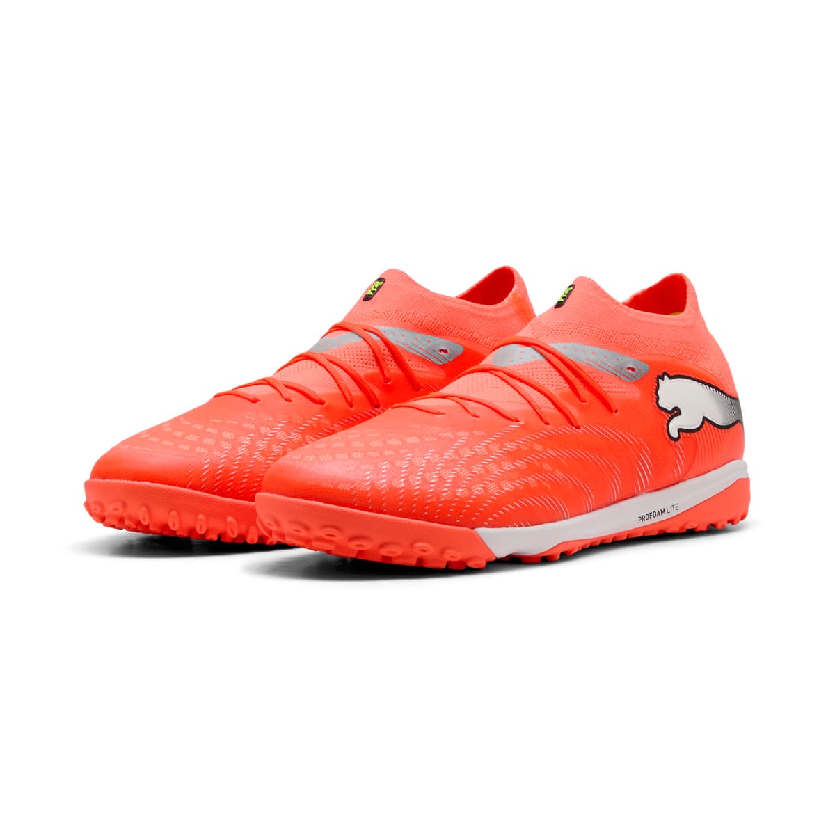 PUMA FUTURE 9 PRO Cage uniseks voetbalschoenen, Zwart/Rood/Wit, Maat 44,5 thumbnail 6