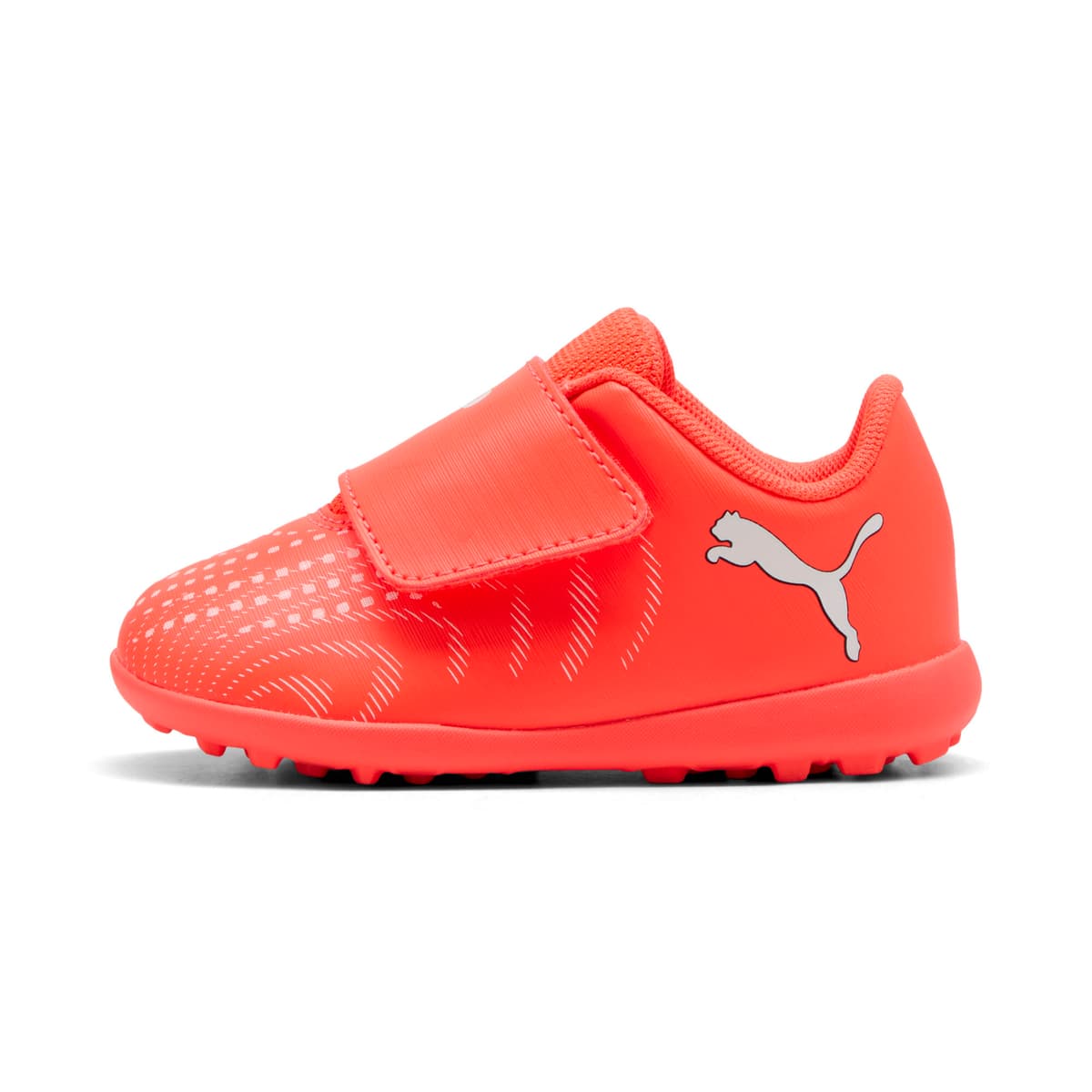 PUMA FUTURE 9 PLAY TT voetbalschoenen, Zwart/Rood/Wit, Maat 26