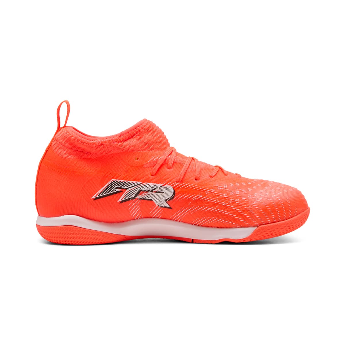 PUMA FUTURE 9 MATCH IT voetbalschoenen, Zwart/Rood/Wit, Maat 38,5 thumbnail 3