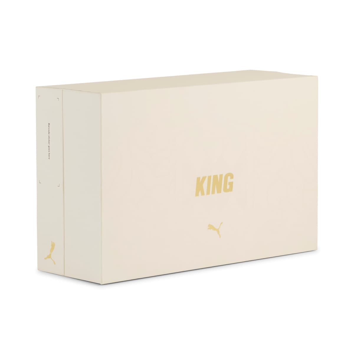 PUMA KING 20 ULTIMATE LE FG/AG uniseks voetbalschoenen, Rood/Goud/Bruin, Maat 44,5 thumbnail 2