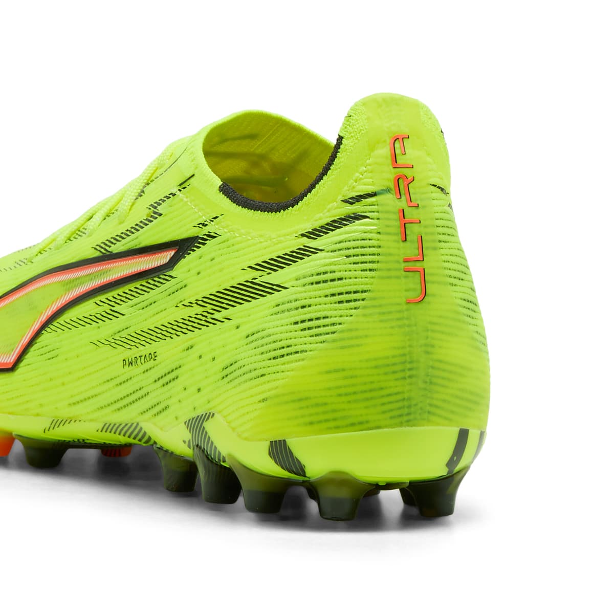 PUMA ULTRA 6 ULTIMATE AG uniseks voetbalschoenen, Zwart/Rood/Geel, Maat 42 thumbnail 5