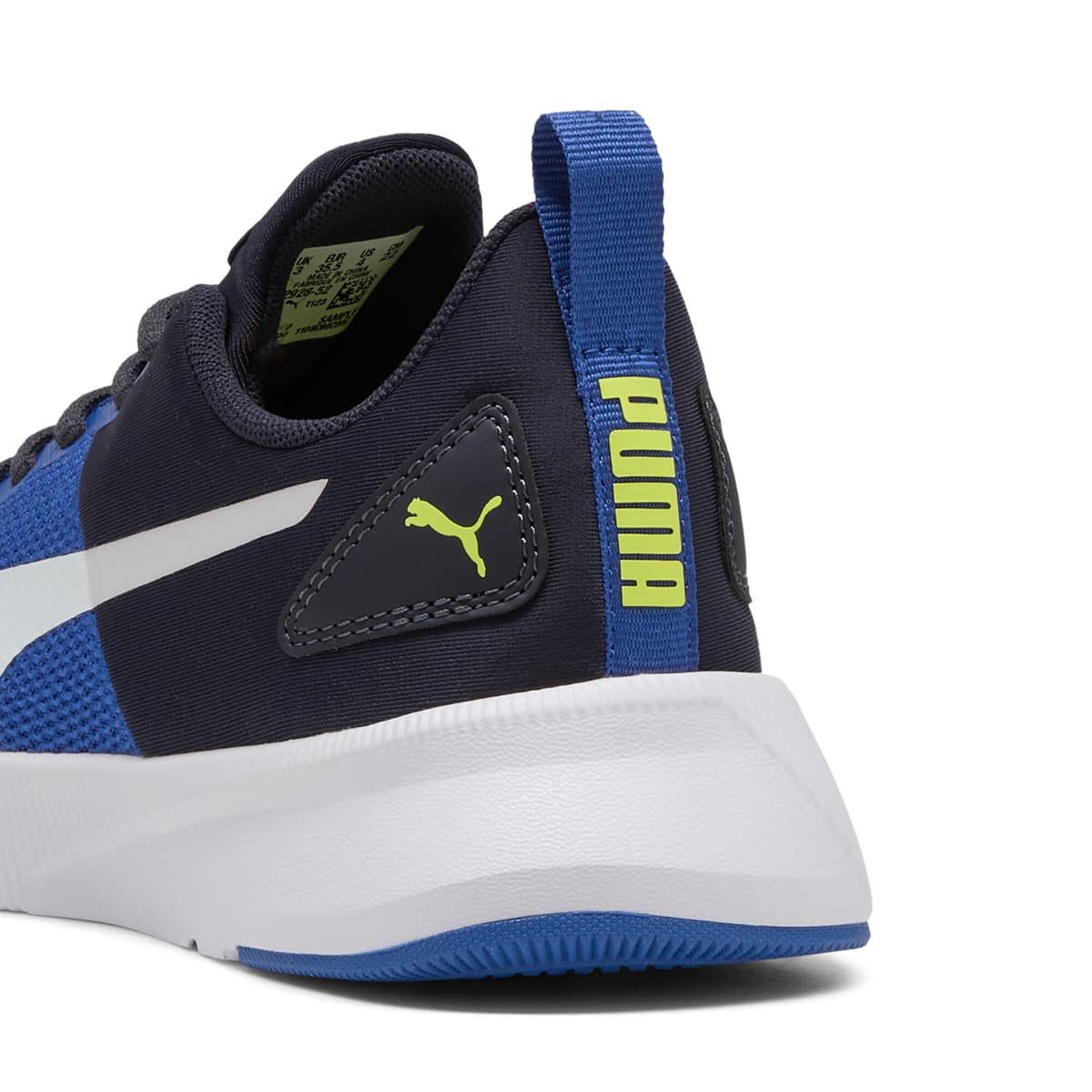 PUMA Flyer Runner sportschoenen, Blauw/Wit, Maat 35,5 thumbnail 5