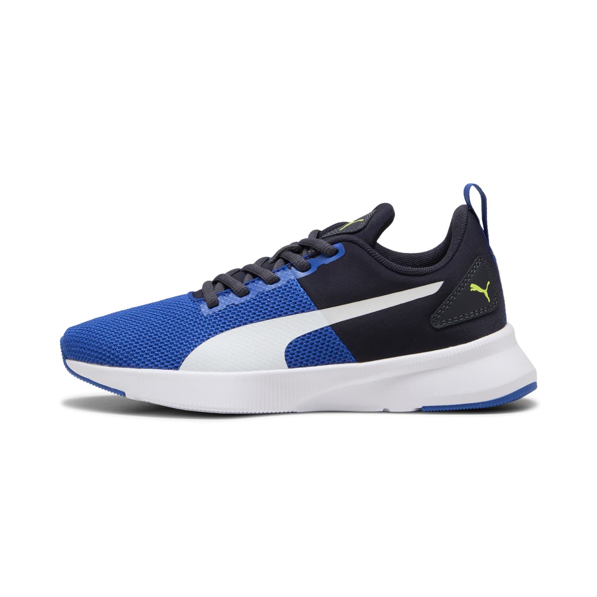 PUMA Flyer Runner sportschoenen, Blauw/Wit, Maat 35,5
