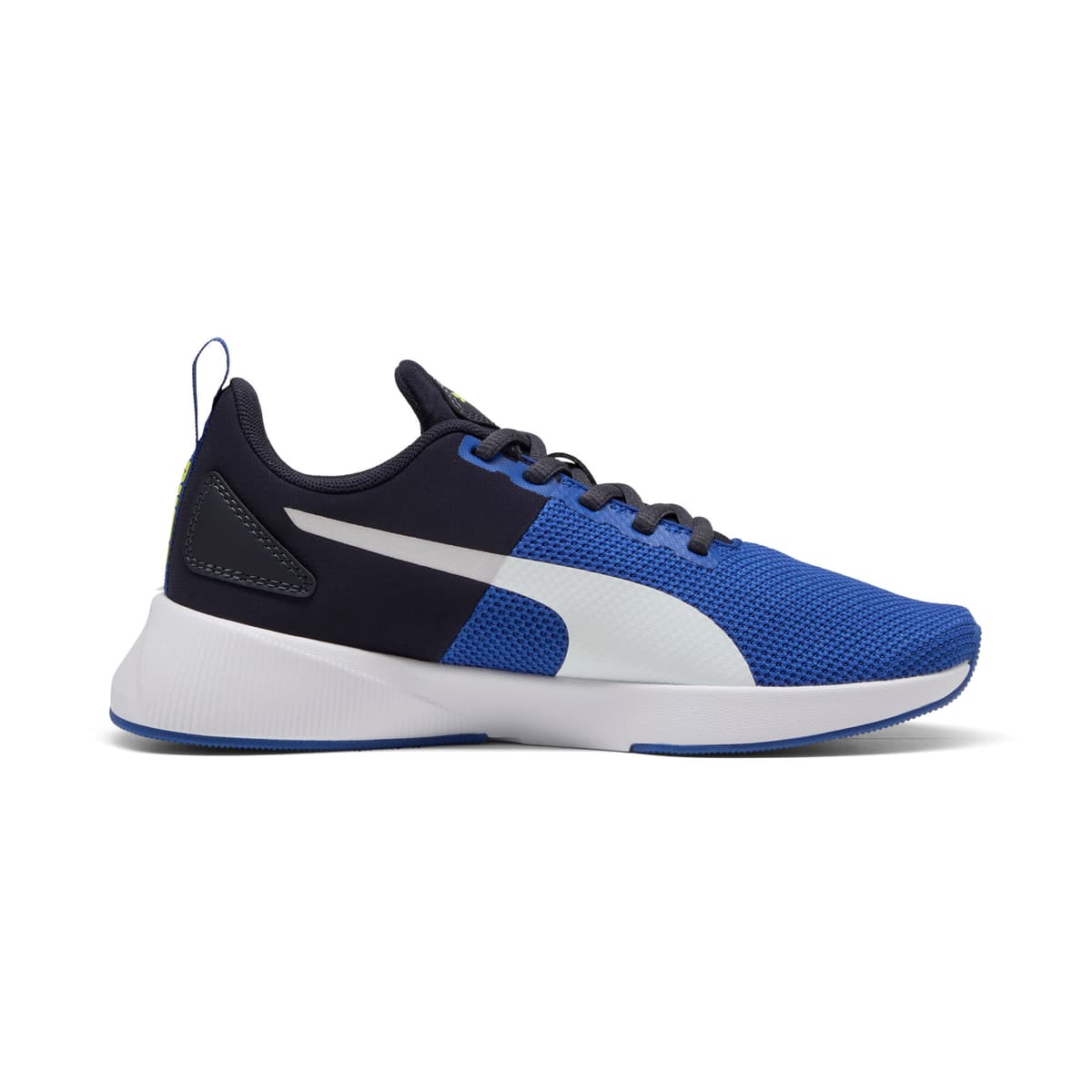 PUMA Flyer Runner sportschoenen, Blauw/Wit, Maat 35,5 thumbnail 3