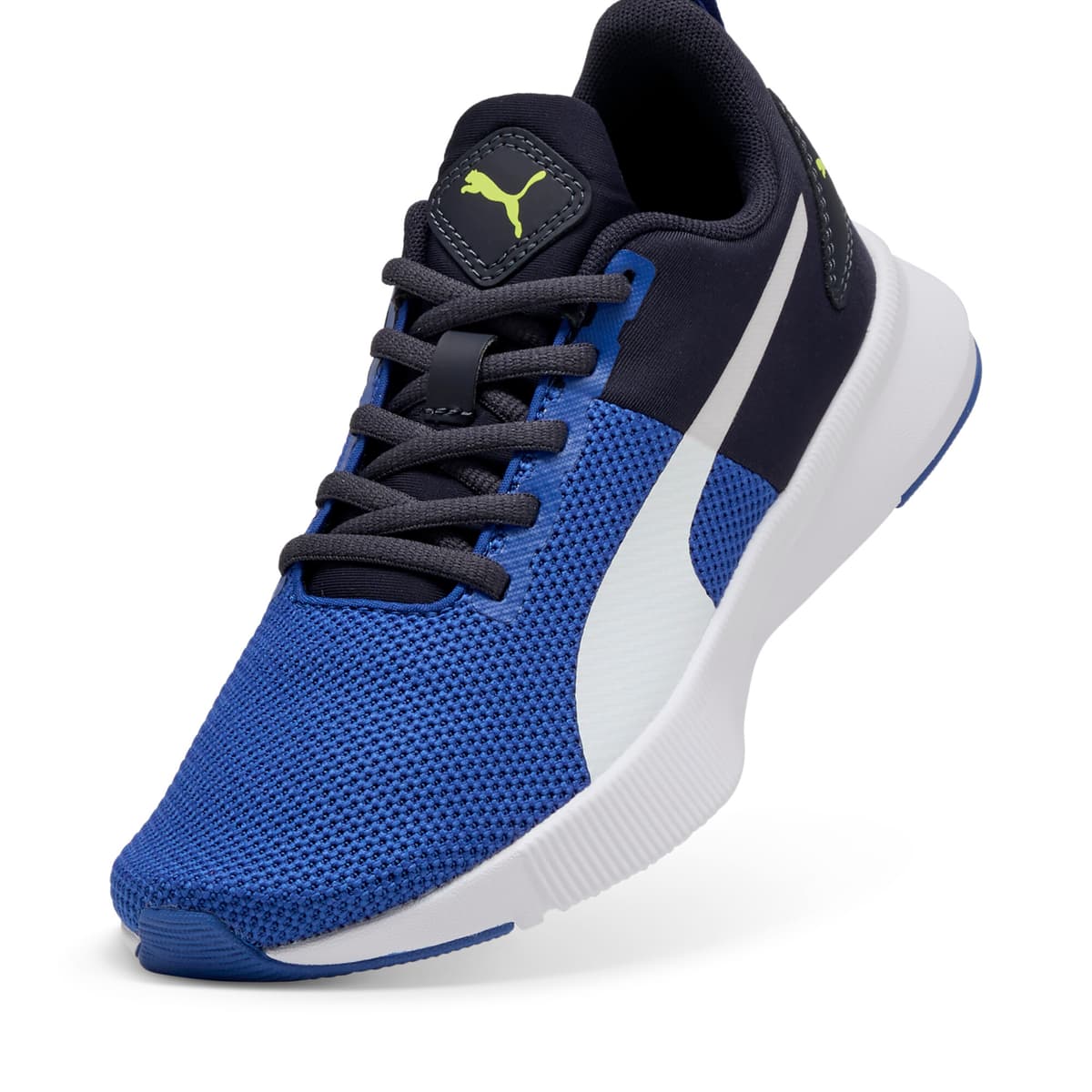 PUMA Flyer Runner sportschoenen, Blauw/Wit, Maat 35,5 thumbnail 2