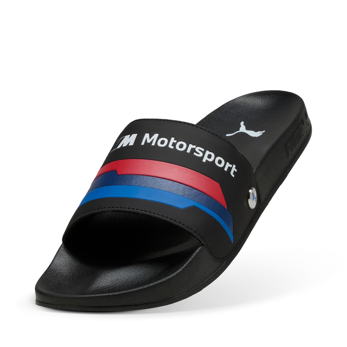 PUMA BMW M Motorsport Logo Leadcat 2.0 slippers, Zwart, Maat 35,5 thumbnail 2