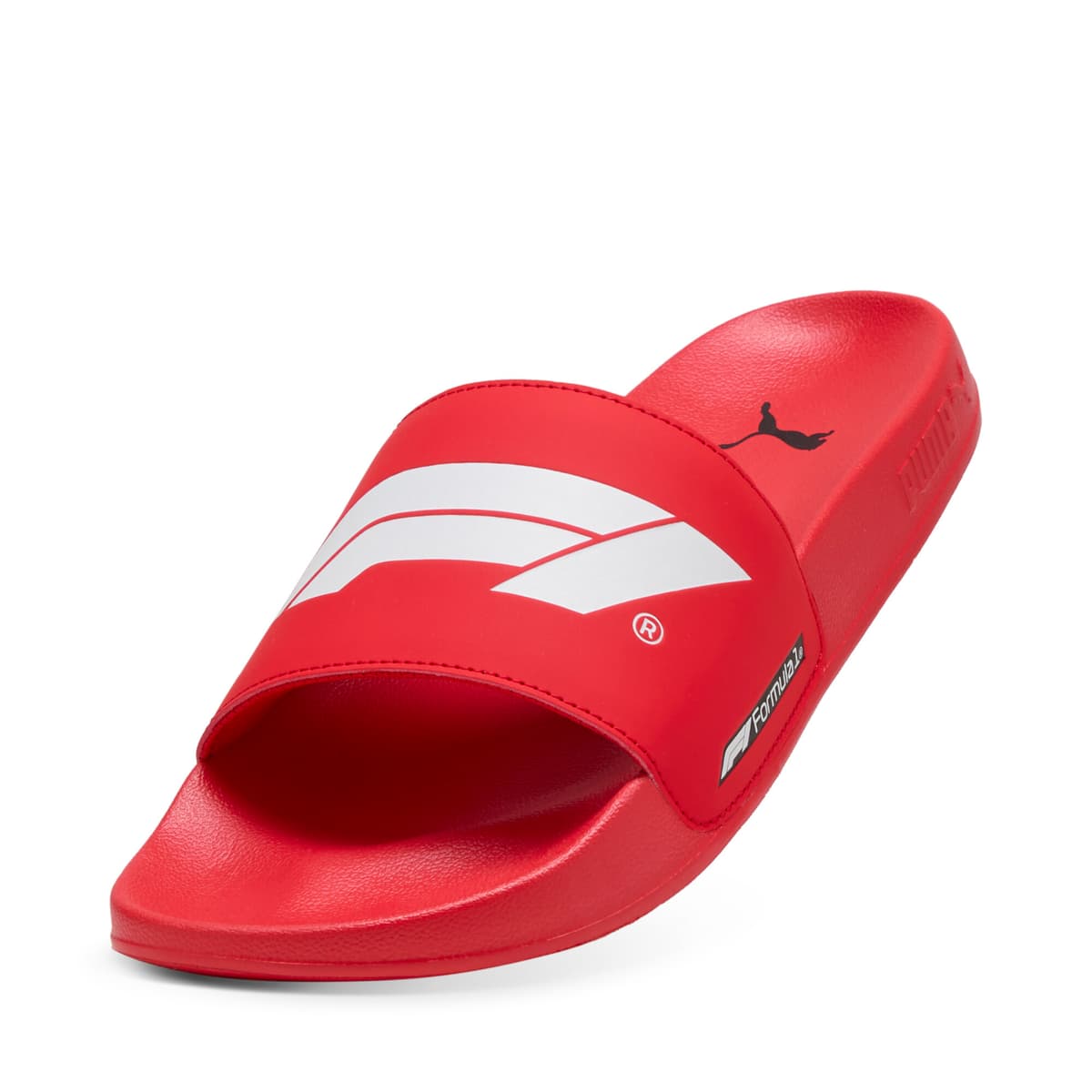 PUMA Formula 1Â® Leadcat 2.0-badslippers met logo, Rood/Wit, Maat 38 thumbnail 3
