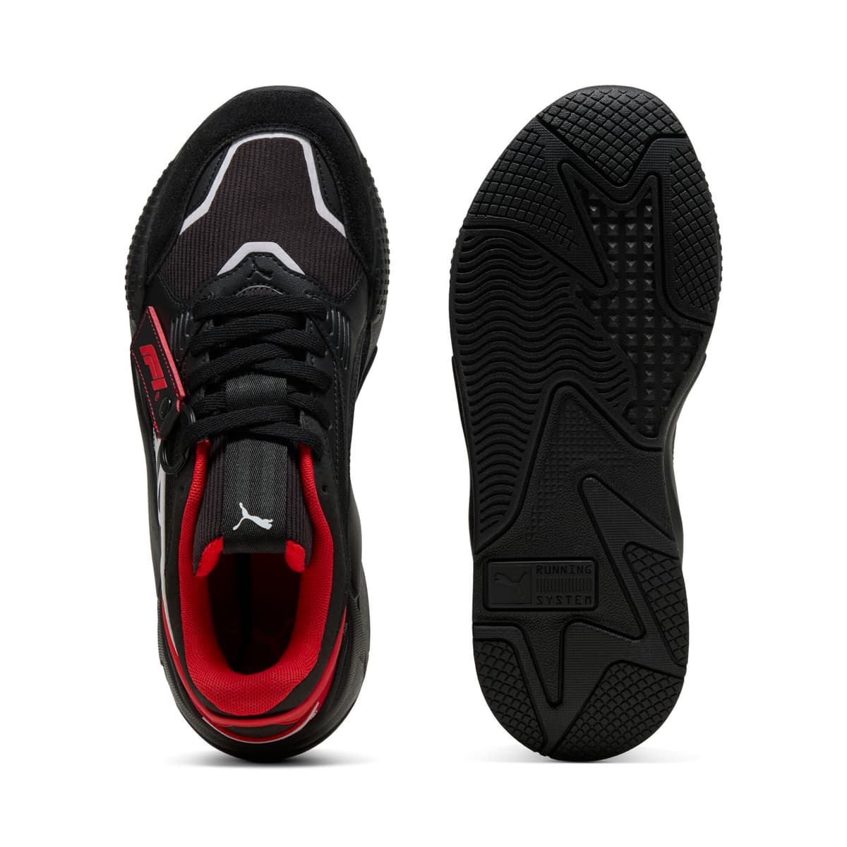 PUMA F1Â® RS-X uniseks sneakers, Zwart/Wit, Maat 43 thumbnail 4