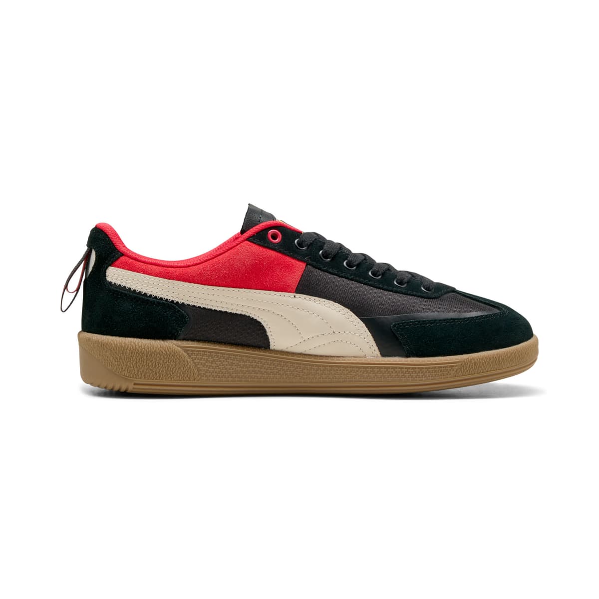 PUMA Scuderia Ferrari Palermo uniseks sneakers, Zwart, Maat 42 thumbnail 3