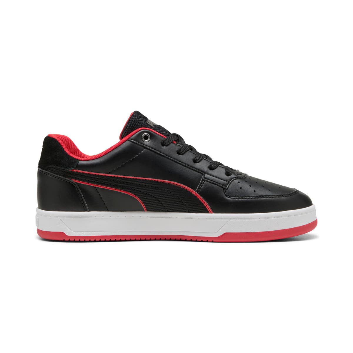 PUMA Scuderia Ferrari Caven 2.0 uniseks sneakers, Zwart/Rood, Maat 48 thumbnail 3