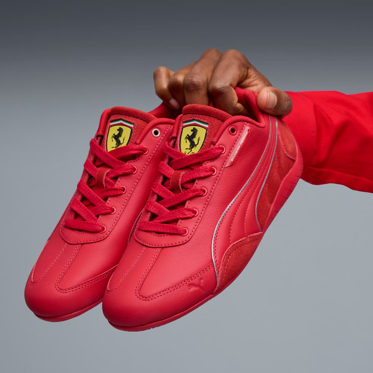 PUMA Scuderia Ferrari HP Speedcat sneakers Uniseks, Zwart/Rood, Maat 40 thumbnail 8